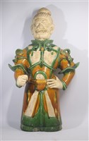 仿唐三彩武將俑藏品圖，第1張