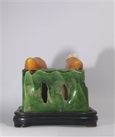 仿唐三彩武將俑藏品圖，第3張