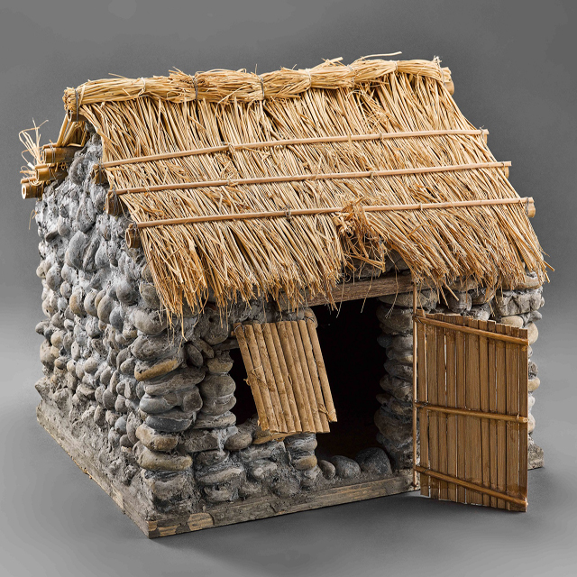 龜山島傳統住屋模型