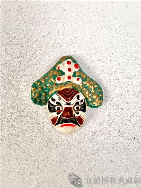 磚胎面具藏品圖，第1張