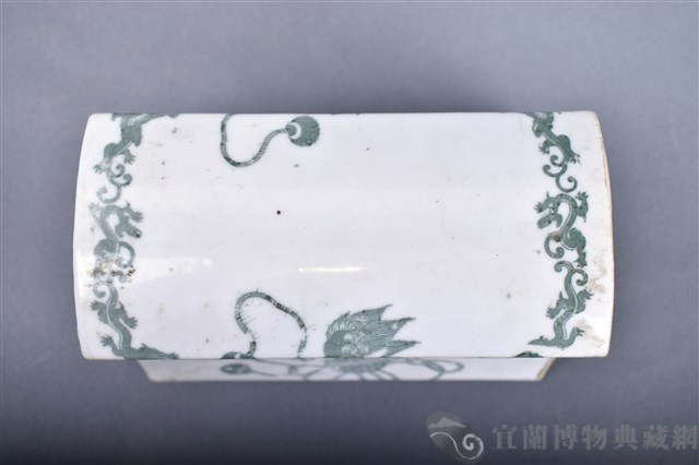 印花獅紋瓷枕藏品圖，第7張