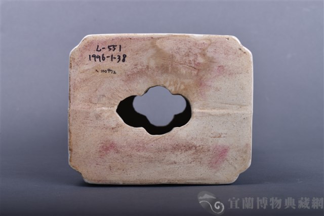 青花印花枕頭藏品圖，第7張