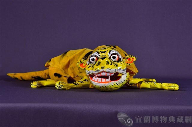 布袋戲偶（虎）藏品圖，第2張