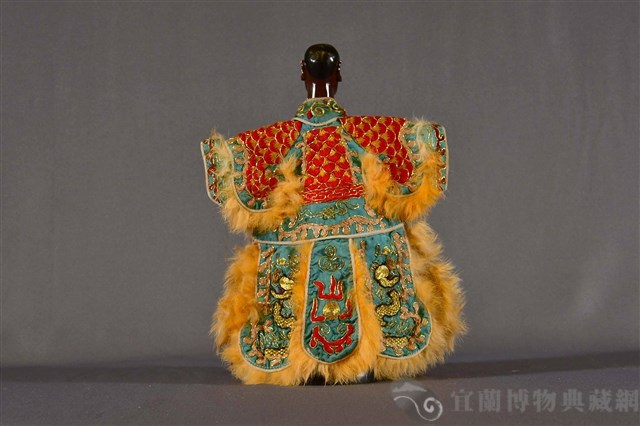 布袋戲偶（黑北仔）藏品圖，第2張