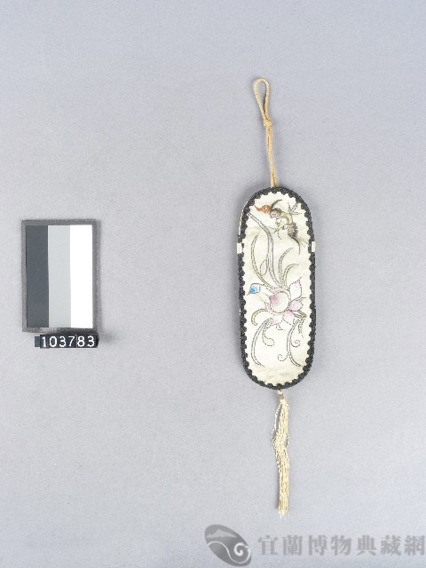 花蝶紋眼鏡袋藏品圖，第3張
