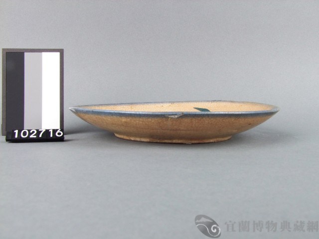 彩繪花卉紋盤藏品圖，第3張