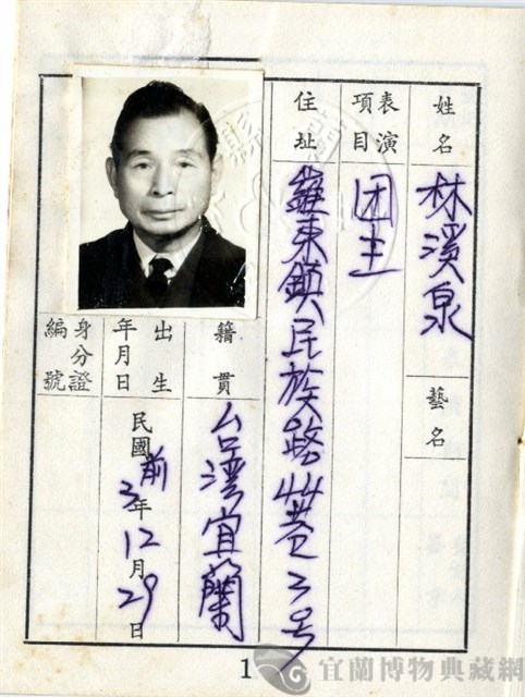 演員證藏品圖，第3張