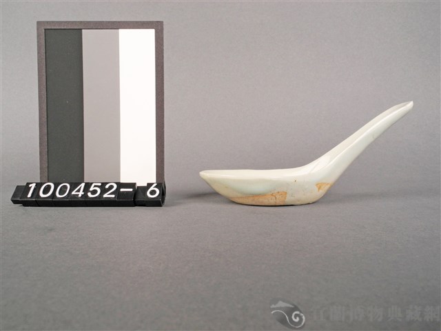 赤釉湯匙藏品圖，第3張