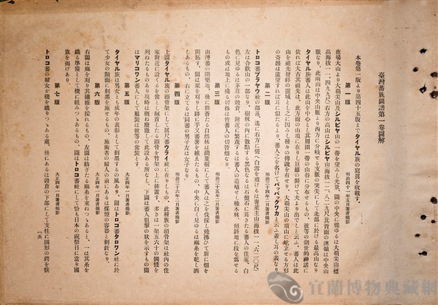 台灣蕃族圖譜第一卷藏品圖，第23張
