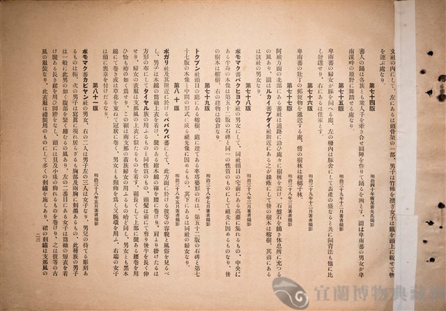 台灣蕃族圖譜第一卷藏品圖，第31張