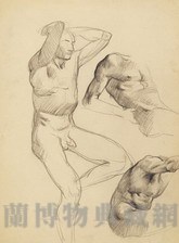 素描 人體素描藏品圖，第1張