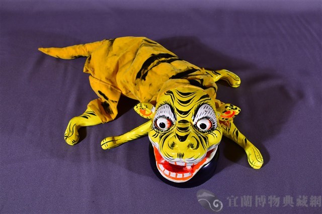 布袋戲偶（虎）藏品圖，第1張
