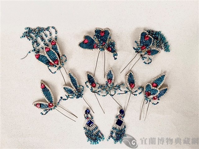珠花頭飾藏品圖，第1張