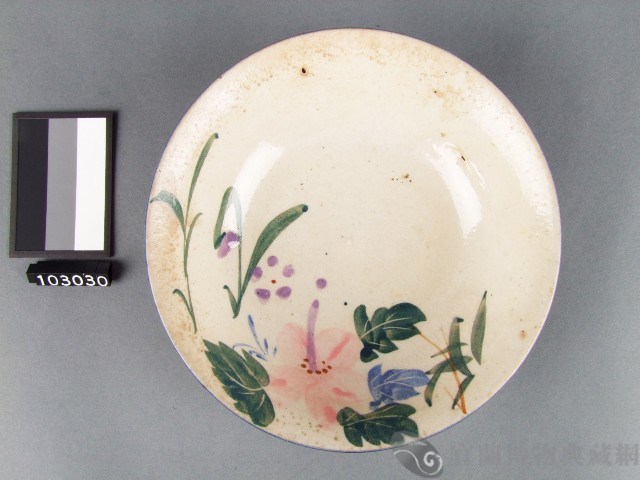 彩繪花卉紋碗藏品圖，第1張