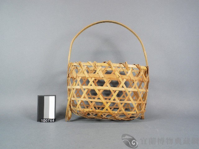 竹提籃藏品圖，第1張