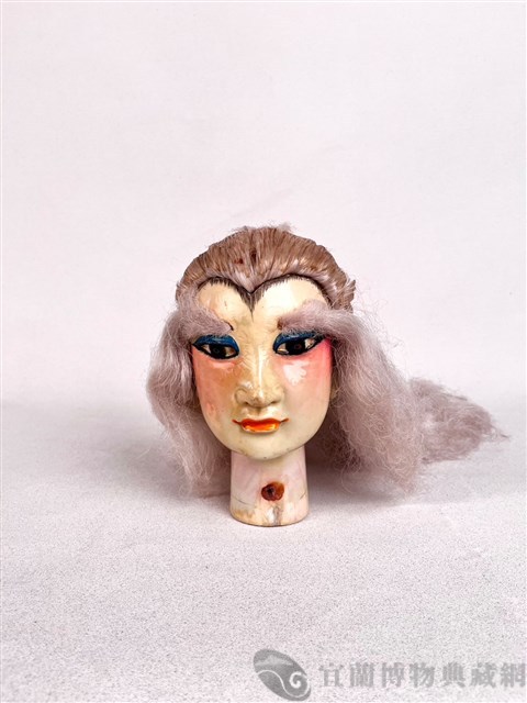 布袋戲偶頭藏品圖，第1張