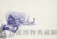 原子筆素描藏品圖，第1張