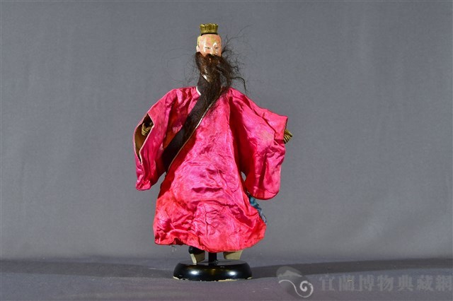 布袋戲偶（鬚文仙頭）藏品圖，第1張