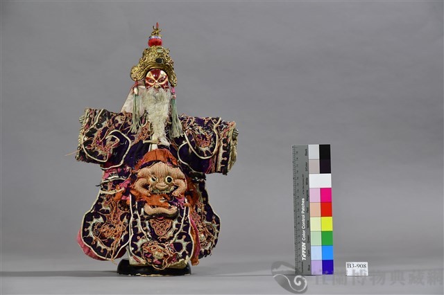 布袋戲偶（淨）藏品圖，第1張