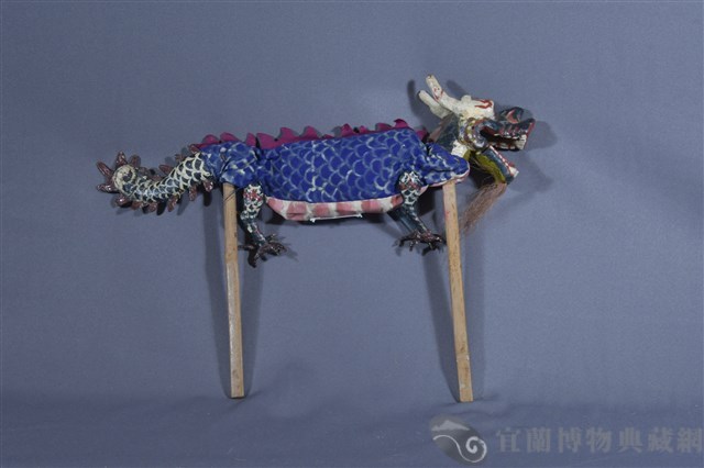 布袋戲偶（龍）藏品圖，第1張