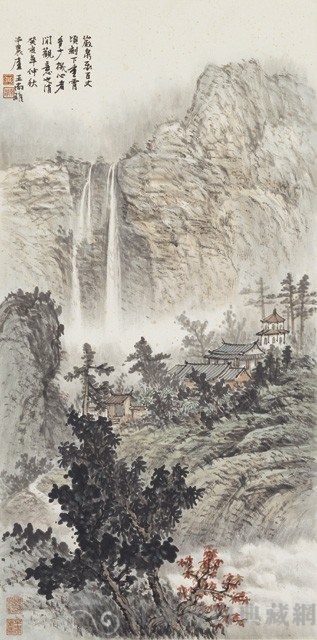 巖泉飛瀑藏品圖，第1張