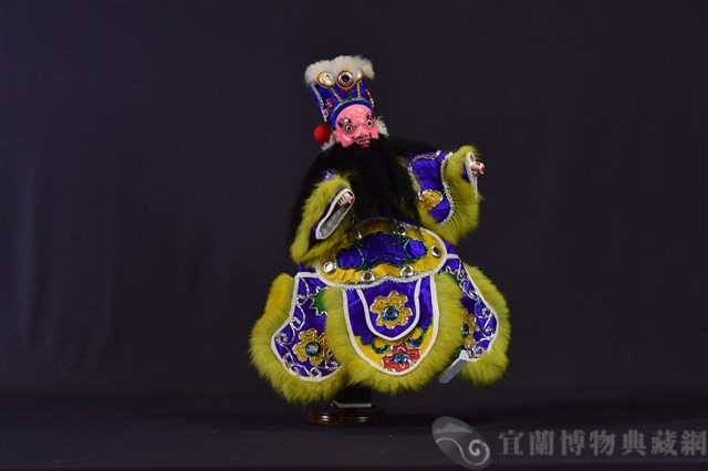 布袋戲偶（圓目奸）藏品圖，第1張