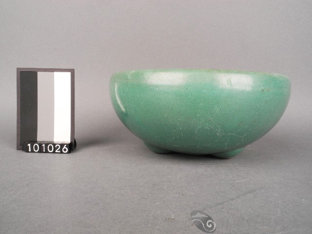 綠釉香爐藏品圖，第1張