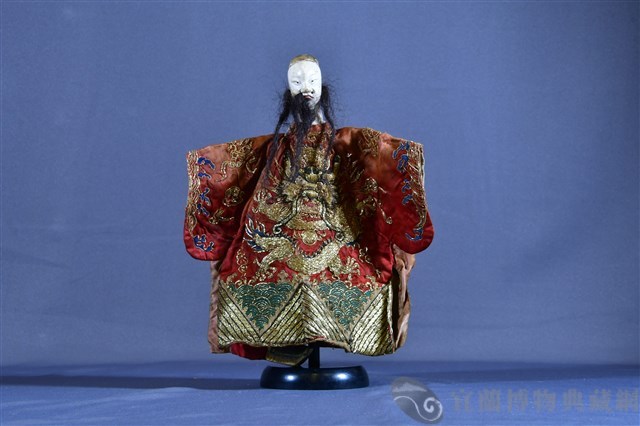 布袋戲偶（鬚文）藏品圖，第1張