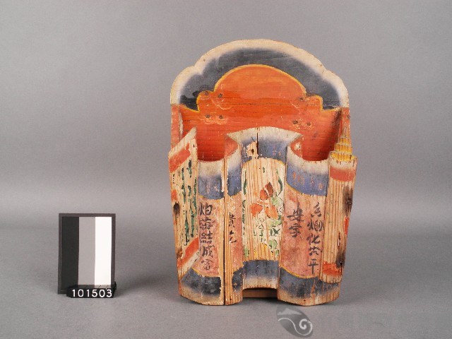 彩繪香筒藏品圖，第1張