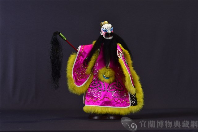布袋戲偶（仙頭斜目奸）藏品圖，第1張