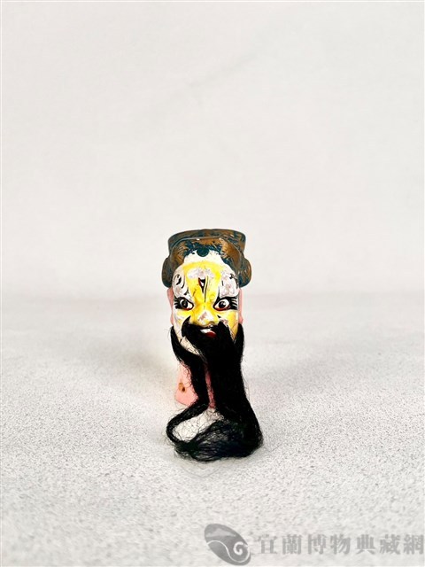 布袋戲偶頭藏品圖，第1張