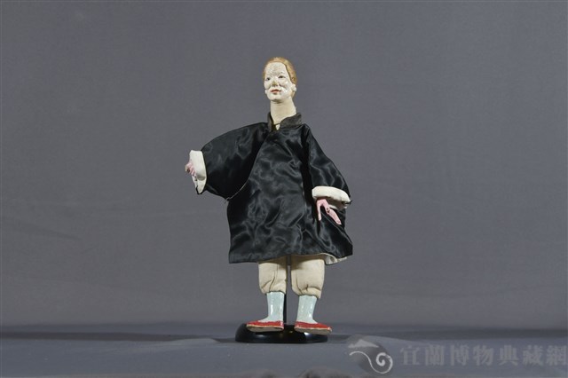 布袋戲偶（白毛旦）藏品圖，第1張
