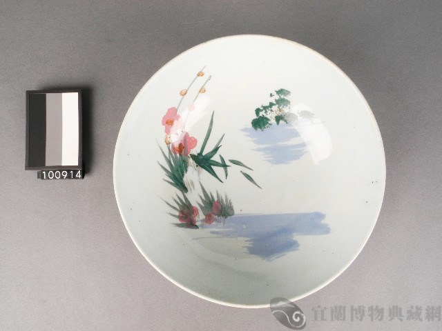 彩繪花卉紋碗藏品圖，第1張