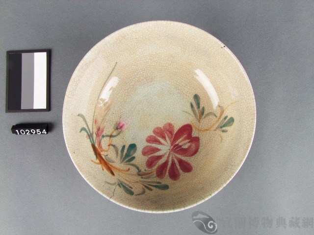 彩繪花卉紋碗藏品圖，第1張