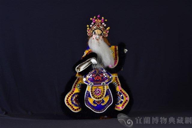 布袋戲偶（圓目奸）藏品圖，第1張
