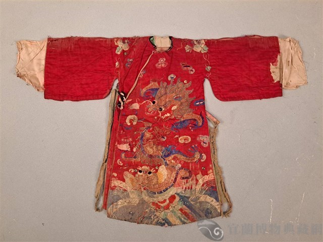 傀儡戲服（蟒袍）藏品圖，第1張