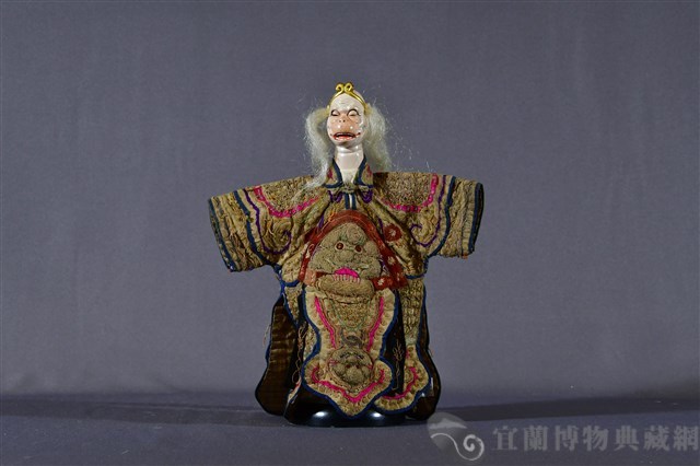 布袋戲偶（猴頭）藏品圖，第1張