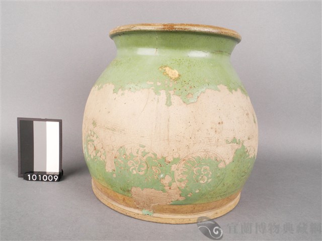 綠釉陶壺藏品圖，第1張