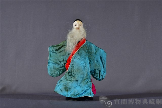 布袋戲偶（春公）藏品圖，第1張