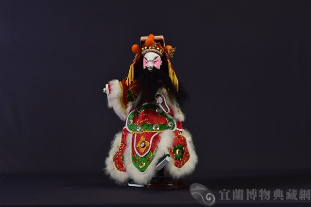 布袋戲偶（鬚文）藏品圖，第1張