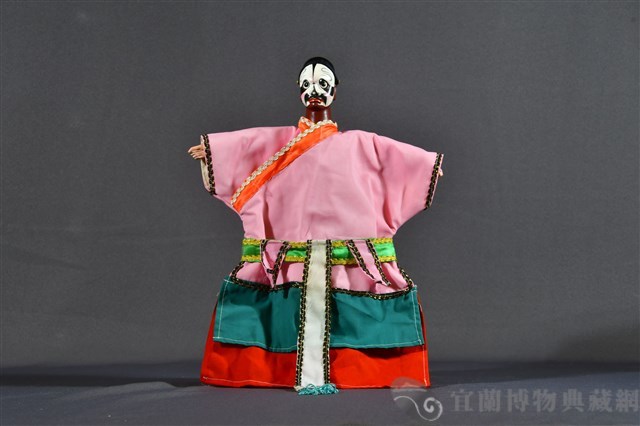 布袋戲偶（黑虎仔）藏品圖，第1張