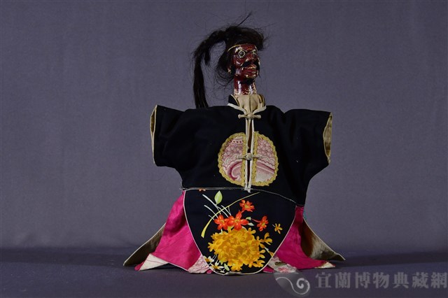 布袋戲偶（黑賊仔）藏品圖，第1張