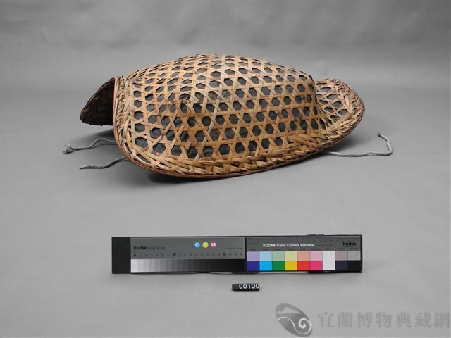 龜甲笠藏品圖，第1張