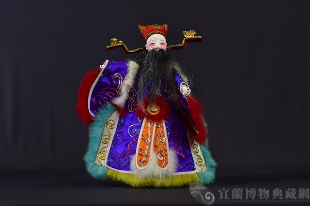 布袋戲偶（慘文）藏品圖，第1張