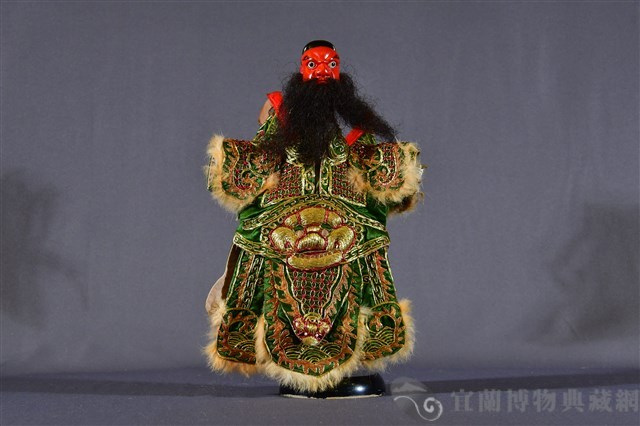 布袋戲偶（紅大北）藏品圖，第1張