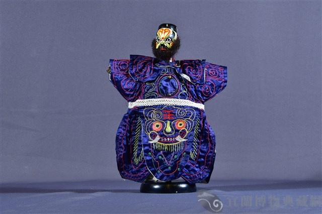 布袋戲偶（紅虎）藏品圖，第1張