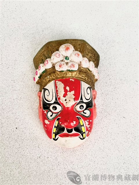 布袋戲臉譜藏品圖，第1張