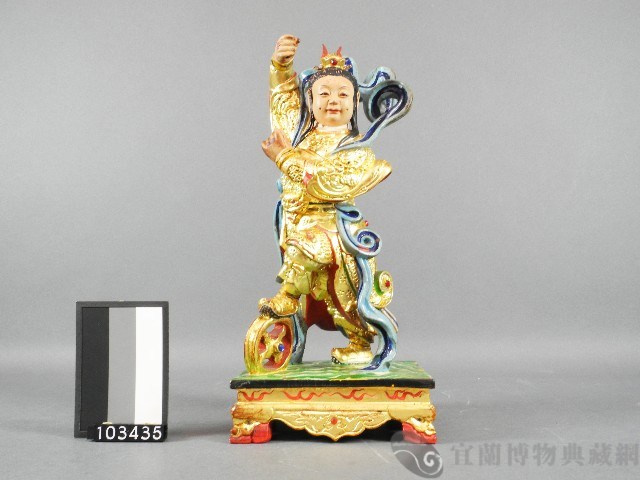 中壇元帥哪吒太子神像藏品圖，第1張