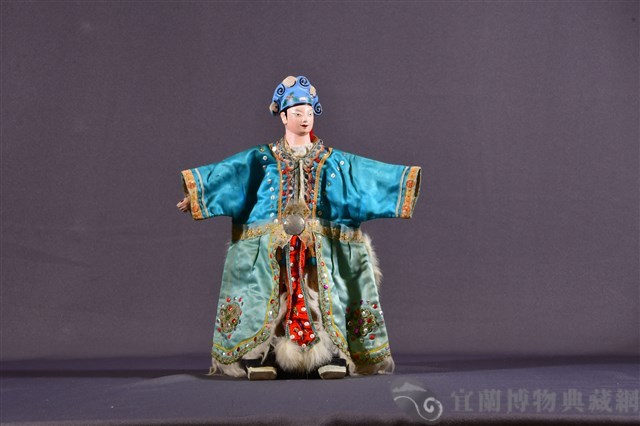 布袋戲偶（武生）藏品圖，第1張