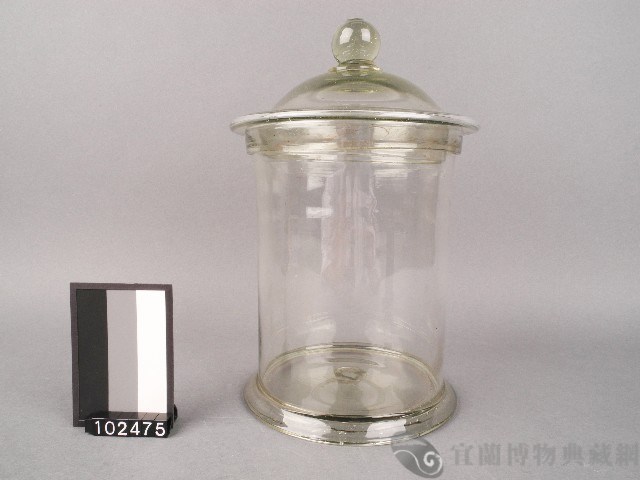 玻璃藥罐(中)藏品圖，第1張